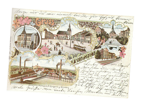 Würselen Postkarte